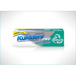 Kukident Pro Crema Adhesiva Sabor Neutro para Dentaduras Postizas, 47 g