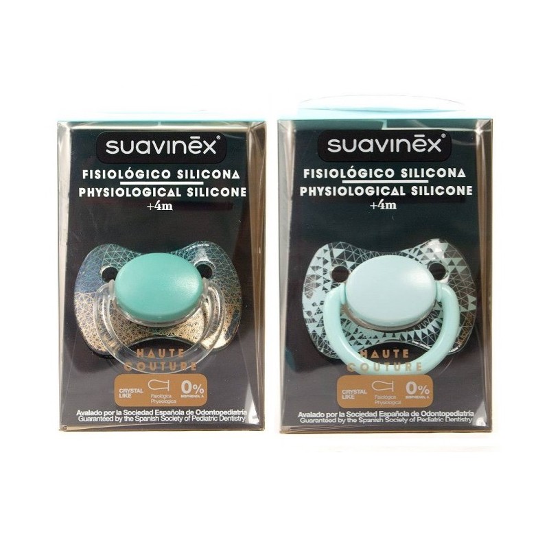 Suavinex Premium chupete tetina fisiológica 0-6 meses silicona