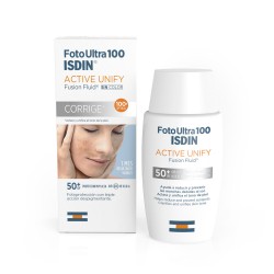 Fotoprotector Ultra Isdin Active Unify Fusion Fluid SPF 100+