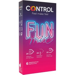 Control Preservativos Fun MIX, 6 Ud.